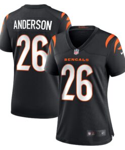 Tycen Anderson Cincinnati Bengals  Women_s Game Player Jersey  Black