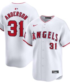 Tyler Anderson Los Angeles AngelsHome Limited Player Jersey  White