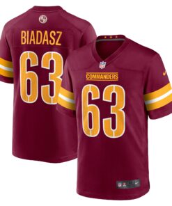 Tyler Biadasz Washington Commanders  Game Jersey   Burgundy