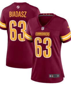 Tyler Biadasz Washington Commanders  Women_s Game Jersey   Burgundy