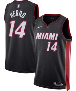 Tyler Herro Miami Heat Unisex Swingman Jersey - Icon Edition - Black