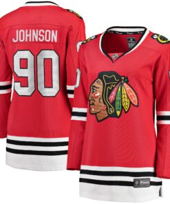 Tyler Johnson Chicago Blackhawks Fanatics Women_s Breakaway Player Jersey  Red