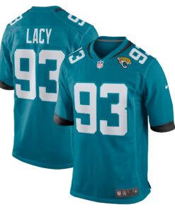 Tyler Lacy Jacksonville Jaguars  Team Game Jersey   Teal
