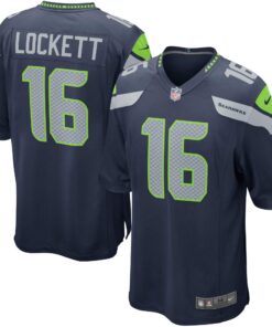 Tyler Lockett Seattle Seahawks  Youth Game Jersey  Navy