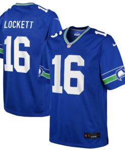 Tyler Lockett Seattle Seahawks  Youth Game Jersey  Royal