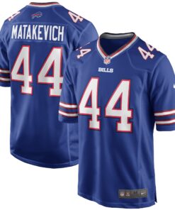 Tyler Matakevich Buffalo Bills  Game Player Jersey  Royal