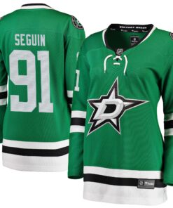 Tyler Seguin Dallas Stars Fanatics Women_s Home Breakaway Player Jersey  Green