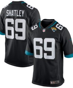 Tyler Shatley Jacksonville Jaguars  Game Jersey  Black