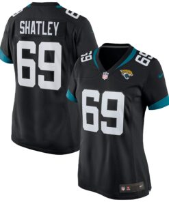 Tyler Shatley Jacksonville Jaguars  Women_s Game Jersey  Black