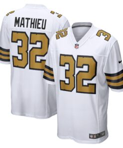 Tyrann Mathieu New Orleans Saints  Player Game Jersey  White