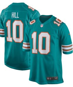 Tyreek Hill Miami Dolphins  Alternate Game Jersey  Aqua