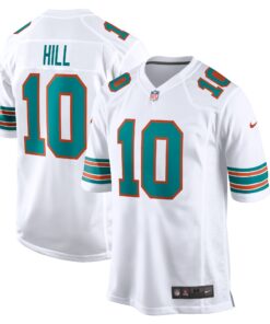 Tyreek Hill Miami Dolphins  Alternate Game Jersey  White