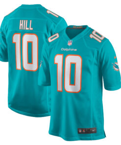 Tyreek Hill Miami Dolphins  Game Jersey  Aqua
