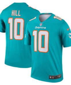 Tyreek Hill Miami Dolphins  Legend Jersey  Aqua