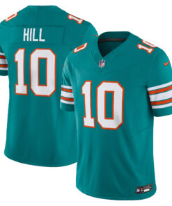 Tyreek Hill Miami Dolphins  Vapor F.U.S.E. Limited Jersey  Aqua 1