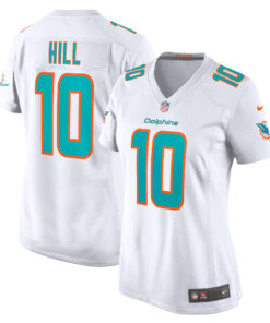 Tyreek Hill Miami Dolphins  Women_s Player Jersey  White