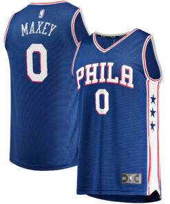 Tyrese Maxey Philadelphia 76ers Fanatics Fast Break Replica Jersey - Icon Edition - Royal