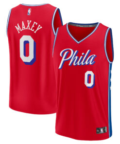 Tyrese Maxey Philadelphia 76ers Fanatics Youth Fast Break Player Jersey - Statement Edition - Red