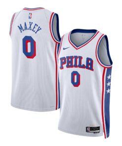 Tyrese Maxey Philadelphia 76ers Unisex Swingman Jersey - Association Edition - White