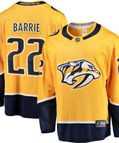 Tyson Barrie Nashville Predators Fanatics Home Breakaway Jersey  Gold