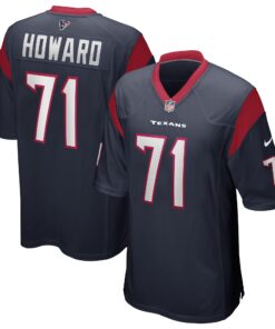 Tytus Howard Houston Texans  Game Jersey  Navy