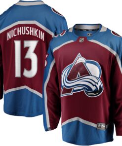 Valeri Nichushkin Colorado Avalanche Fanatics Breakaway Player Jersey  Burgundy