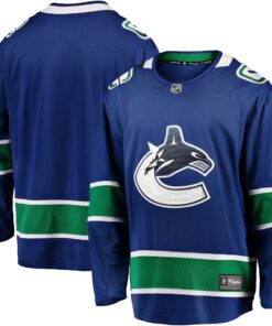 Vancouver Canucks Fanatics Home Team Breakaway Jersey  Blue