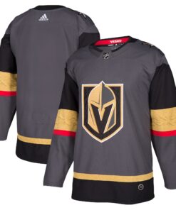 Vegas Golden Knights Alternate Authentic Blank Jersey  Gray