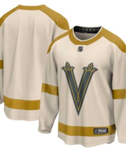Vegas Golden Knights Fanatics 2024 NHL Winter Classic Breakaway Jersey  Cream