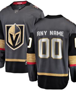 Vegas Golden Knights Fanatics Alternate Breakaway Custom Jersey  Gray