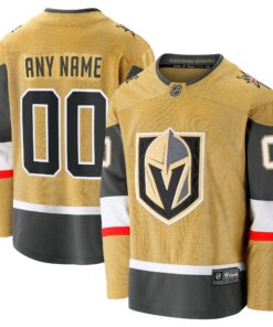  Vegas Golden Knights Fanatics Home Breakaway Custom Jersey  