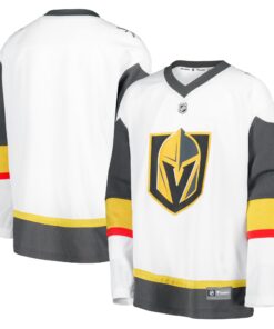 Vegas Golden Knights Fanatics Youth Away Replica Blank Jersey  White