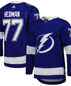 Victor Hedman Tampa Bay Lightning  Primegreen Authentic Player Jersey  Blue