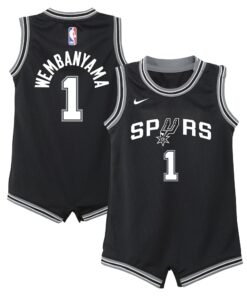 Victor Wembanyama San Antonio Spurs Infant Swingman Player Jersey - Icon Edition - Black