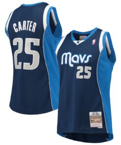 Vince Carter Dallas Mavericks Mitchell &amp Ness 201112 Hardwood Classics Swingman Jersey - Navy