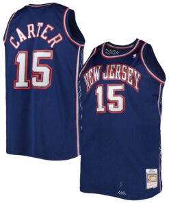 Vince Carter New Jersey Nets Mitchell &amp Ness Big &amp Tall Hardwood Classics 200607 Swingman Jersey - Navy