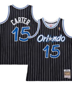 Vince Carter Orlando Magic Mitchell &amp Ness 200910 Hardwood Classics Swingman Jersey - Black