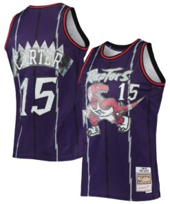 Vince Carter Toronto Raptors Mitchell &amp Ness 199899 Hardwood Classics NBA 75th Anniversary Diamond Swingman Jersey - Purple