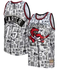 Vince Carter Toronto Raptors Mitchell &amp Ness 199899 Swingman Jersey - White