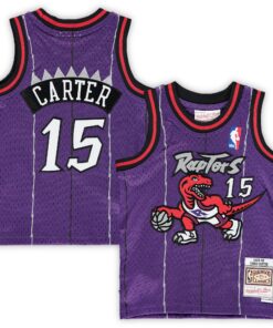 Vince Carter Toronto Raptors Mitchell &amp Ness Infant 199899 Hardwood Classics Retired Player Jersey - Purple