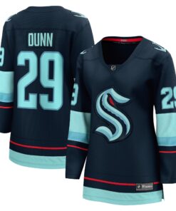 Vince Dunn Seattle Kraken Fanatics Women_s Home Breakaway Player Jersey  Deep Sea Blue