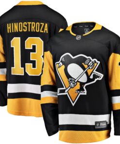 Vinnie Hinostroza Pittsburgh Penguins Fanatics Home Breakaway Jersey  Black