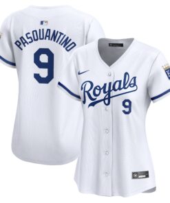Vinnie Pasquantino Kansas City RoyalsWomen_s  Home Limited Player Jersey  White