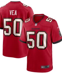 Vita Vea Tampa Bay Buccaneers  Game Jersey  Red