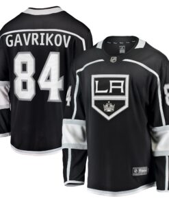 Vladislav Gavrikov Los Angeles Kings Fanatics Home Breakaway Jersey  Black