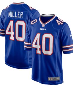 Von Miller Buffalo Bills  Youth Game Jersey  Royal