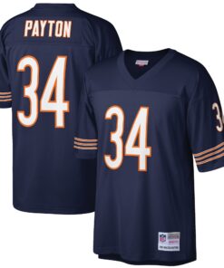 Walter Payton Chicago Bears Mitchell amp Ness Big amp Tall 1985 Retired Player Replica Jersey  Navy