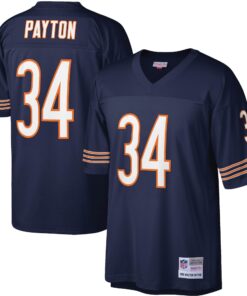 Walter Payton Chicago Bears Mitchell amp Ness Legacy Replica Jersey  Navy