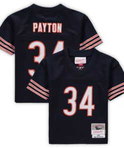 Walter Payton Chicago Bears Mitchell amp Ness Toddler 1985 Retired Legacy Jersey  Navy