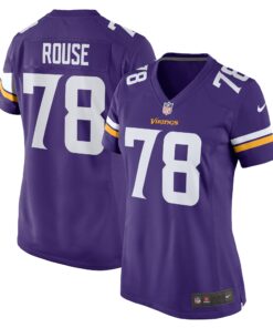 Walter Rouse Minnesota Vikings  Women_s Game Jersey   Purple